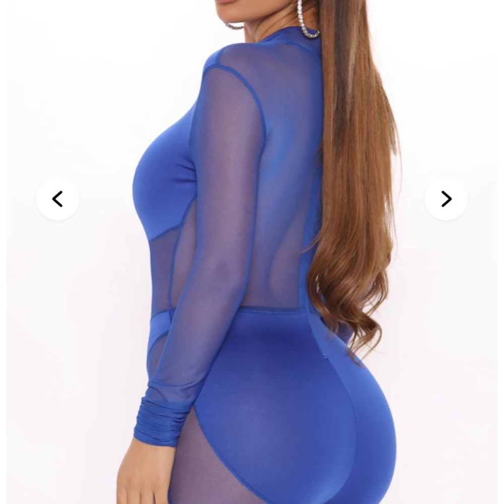 NWT fashion Nova jumpsuit 💙 - Picture 7 of 9